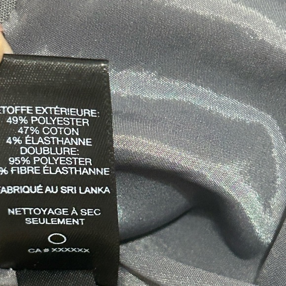 Express Charcoal Gray Double-Breasted Blazer | Size M (6) - Picture 6 of 8